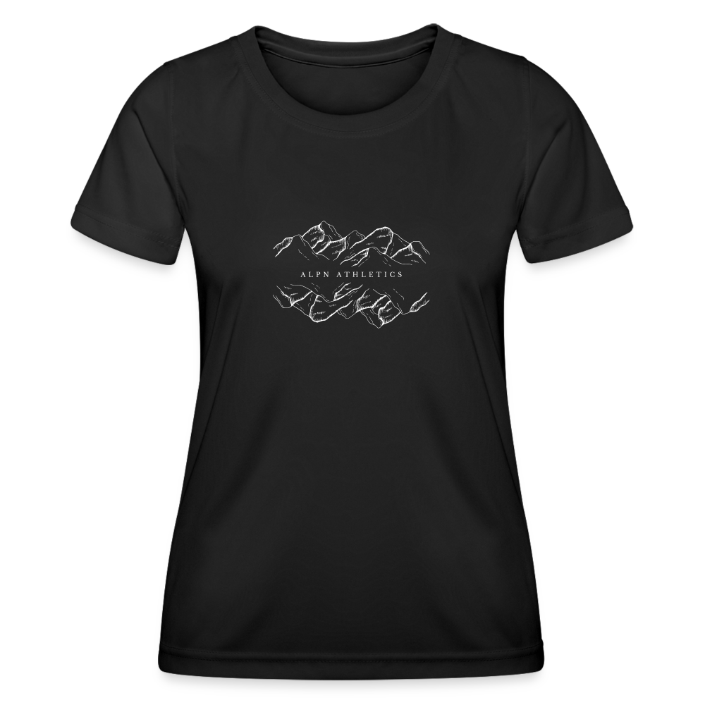 Frauen Funktions-T-Shirt - Schwarz