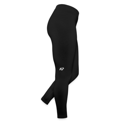 Frauen Jersey Leggings - Schwarz